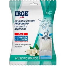 Поглинач  вологи та запаху IRGE 2в1 з підвіскою Білий мускус 500 мл №5407