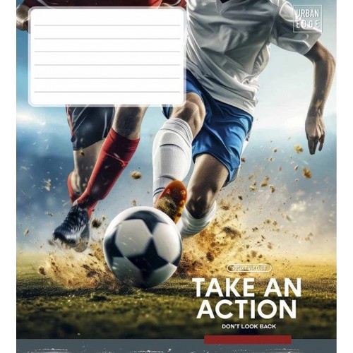 Зошит 24арк. кліт. Школярик "Take an action" ВД-лак №024-3673K(25)(200)