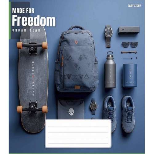 Зошит 48арк. кліт. Школярик "" ВД-лак №048-3676K