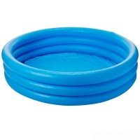 Басейн Кришталевий 58446 круглий 168х41см 3 кільця