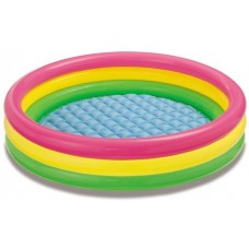 Бассейн круглый Закат 147х33см 3 кольца (6) 57422