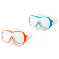 Маска для плавання,регульований ремінець,від 8р.,2 кольор.,в слюді,23х21х8см №55978(12)
