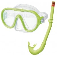 Набір для плавання: маска,трубка,регулювання,ремінь,від 8 років №55642(6)