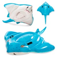 Плотик Скат 185х145см,дві ручки,від 3-х років,навантаження до 40кг,в кор-ці №57576