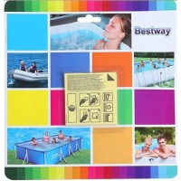 Ремкомплект самоклеюча ремонтна латка 10шт, на планшеті,22х230,5см №BW62091(36)