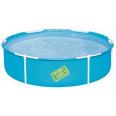 Басейн каркасний дитячий,круглий,158х38см,ремкомплект,синій,в кор-ці №BW56283(6)