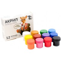 Набір акрил. фарб "7С" 12х10мл №7C51202