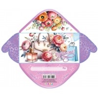 Конверт для грошей "Вітаємо" №КВ25-187/Мандарин/(10)(300)