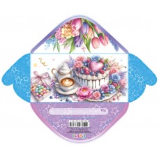 Конверт для грошей "без напису" №КВ25-188/Мандарин/(10)(300)