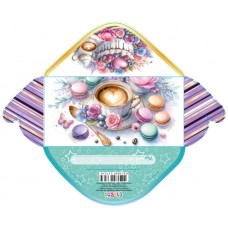 Конверт для грошей "без напису" №КВ25-189/Мандарин/(10)(300)