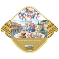 Конверт для грошей "без напису" №КВ25-197/Мандарин/(10)(300)