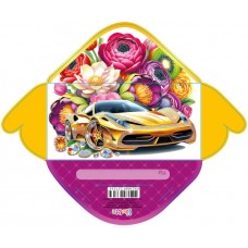 Конверт для грошей "без напису" №КВ25-212/Мандарин/(10)(300)