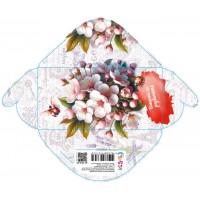 Конверт для грошей "Витрать на задоволення" №КВ25-281/Мандарин/(10)(300)