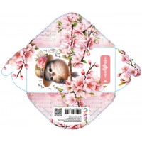 Конверт для грошей "без напису" №КВ25-284/Мандарин/(10)(300)