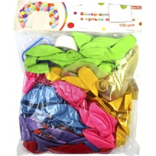 Банер-арка з кульок повітр. 5м ,кульки 100шт №MX20060196