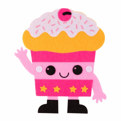 Набір для творч. "1В" "Капкейк" аплікація з фетру №954576(24)