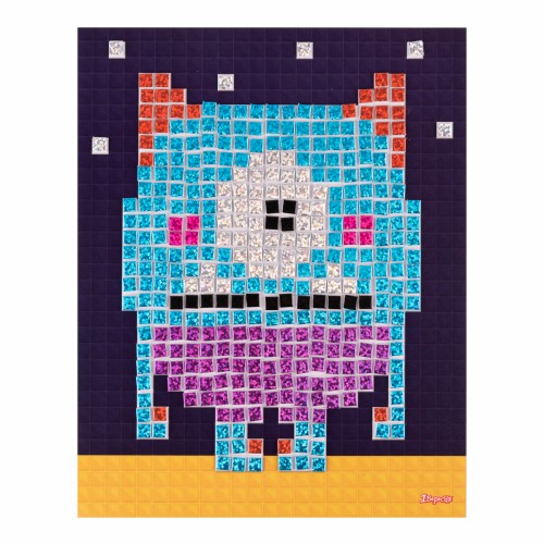 Набір для творч. "1В" "Піксельний Монстрик" аплікація стікерами з фоамірану ЕВА №954582