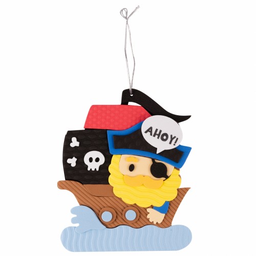 Набір для творч. "1В" "Пірат" аплікація з текстурного фоамірану ЕВА №954584(24)