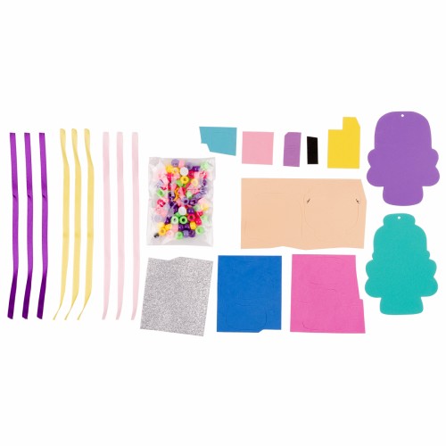 Набір для творч. "1В" "Феї" аплікація з фоамірану ЕВА та намистинами №954551(24)