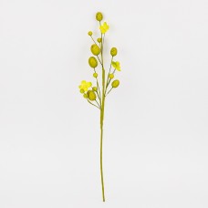 Гілка декор. "Зелені крашанки" 57см  №5107-019/6