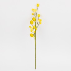 Гілка декор. "Жовті крашанки" 57см  №5107-019/7