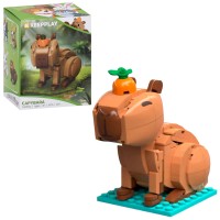 Конструктор Капібара 10,4см,197дет.,в кор-ці,9х12х8см №К10511(36)