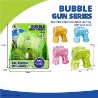 Мильні бульбашки Пістолет,на бат-ці, в кор-ці,14х17х5см,4 кольори №P81928(48)(96) КІ