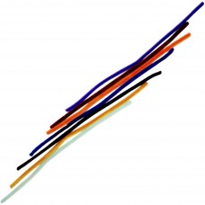 Дріт синельний 0,8х7х300мм,яскравий мікс,20шт