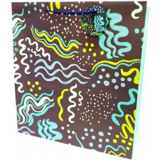 Пакет подарунковий 35х37х12см №GB-24191/Мандарин/(10)