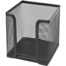 Бокс для бумаги 10,5 х10,5 х8 см черный / Leader / (72) Z017B / 561000