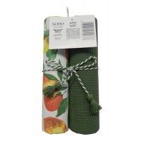 Набір рушників бавовняних Soho Peach 40х60см 2шт BS 65527B/4637