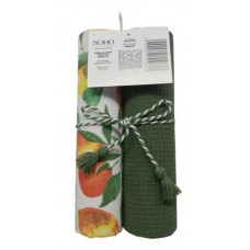 Набір рушників бавовняних Soho Peach 40х60см 2шт BS 65527B/4637