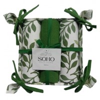 Набір рушників бавовняних Soho Spring 40х60см 3шт BS 87407B/6817