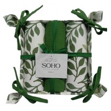 Набір рушників бавовняних Soho Spring 40х60см 3шт BS 87407B/6817