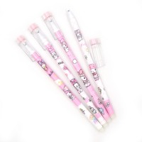 Ручка гел. "J.Otten" №8812 "Girl" "пиши-стирай" синя mix