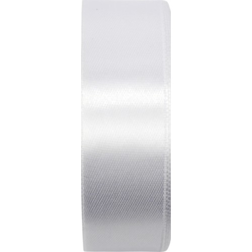 Стрічка атлас "Sindtex" 2,5смх23м біла №АЛ2-001