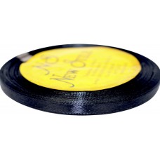 Стрічка атлас "Sindtex" 0,6смх23м чорна №АЛ06-002(10)