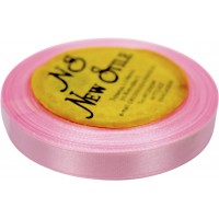 Стрічка атлас "Sindtex" 1,2смх23м світло-рожевий №АЛ12-04(10)