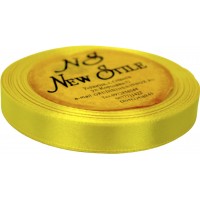 Стрічка атлас "Sindtex" 1,2смх23м жовтий №АЛ12-101(10)