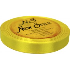 Стрічка атлас "Sindtex" 1,2смх23м жовтий №АЛ12-101(10)