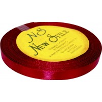 Стрічка атлас "Sindtex" 1,2смх23м вишневий №АЛ12-37(10)