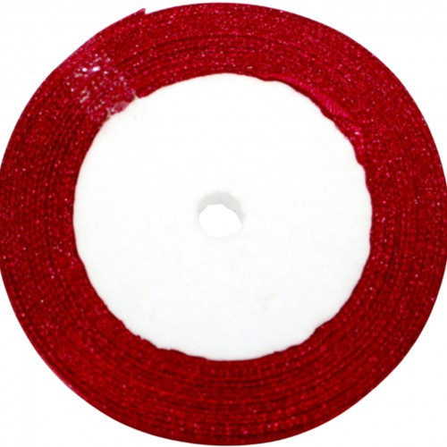 Стрічка атлас "Sindtex" 1,2смх23м вишневий №АЛ12-37(10)