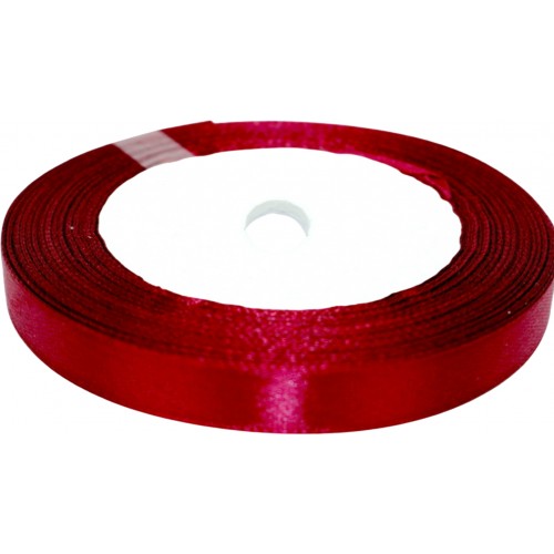 Стрічка атлас "Sindtex" 1,2смх23м вишневий №АЛ12-37(10)