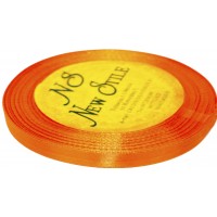 Стрічка атлас "Sindtex" 12смх33м помаранчева №8020