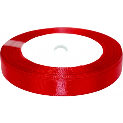 Стрічка атлас "Sindtex" 1,2смх23м червоний №АЛ12-А026(10)