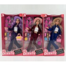 Лялька у стильному вбранні,аксес,в кор-ці,16х5х32,5см 3 види,мікс №LYX-653C14 КІ