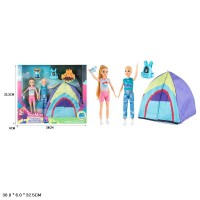 Лялька,родина,кемпінг,аксес,в кор-ці,32х5х38см №ST5615-11 КІ