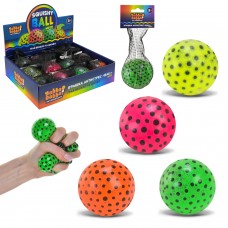 Іграшка-антистрес "YabbaDabba" неоновий шар з кульками 6см,в дисплеї №YD2563