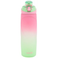 Пляшка для води пласт. "Kite" 760мл рожево-салатова №K26-1200-2