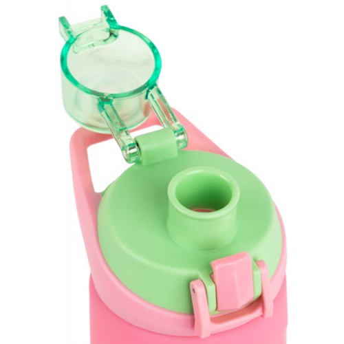 Пляшка для води пласт. "Kite" 760мл рожево-салатова №K26-1200-2